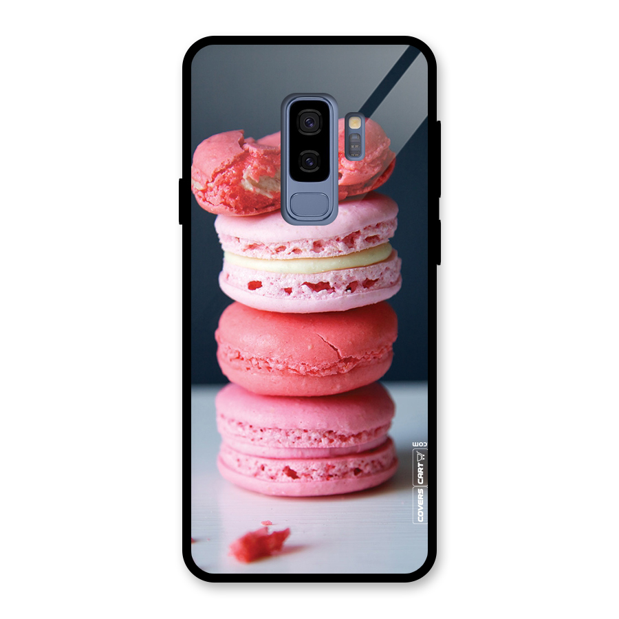 Pastel Macroons Glass Back Case for Galaxy S9 Plus