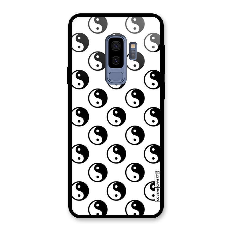 Peace Balls Glass Back Case for Galaxy S9 Plus