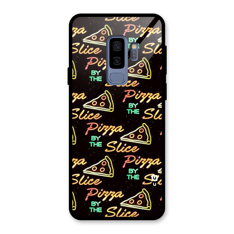 Pizza By Slice Glass Back Case for Galaxy S9 Plus