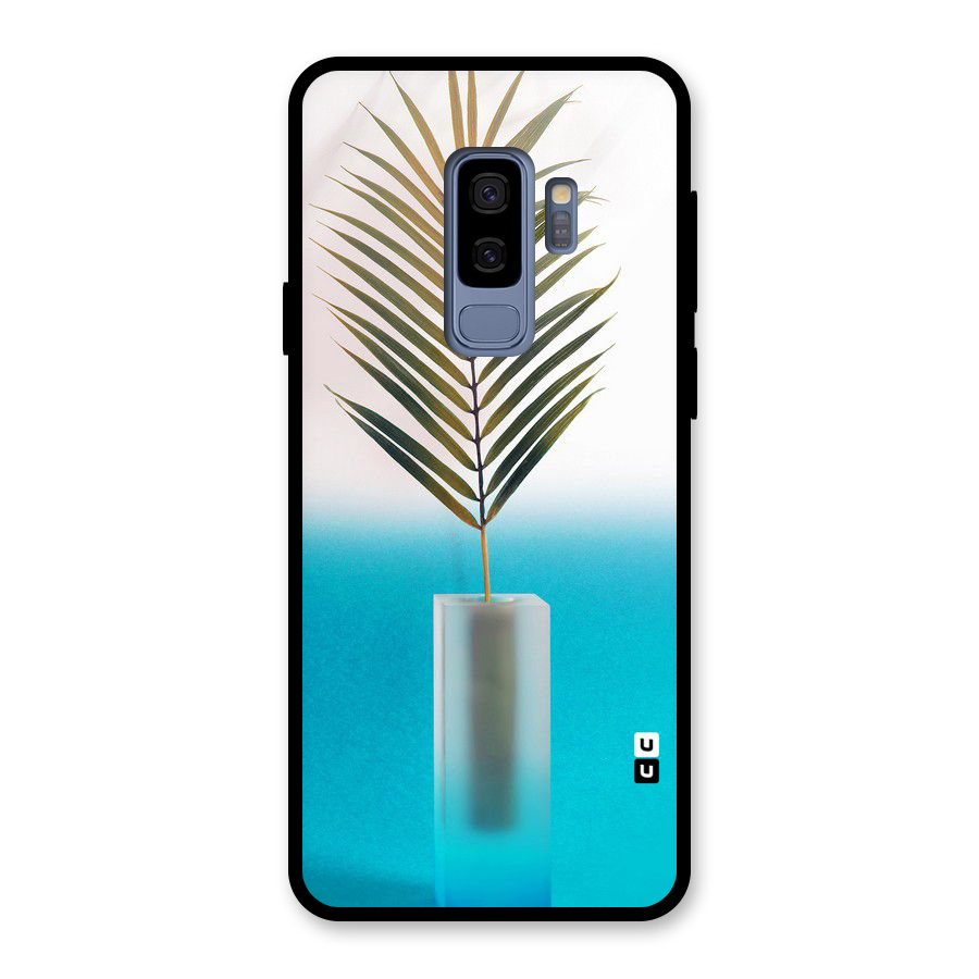 Plant Home Art Glass Back Case for Galaxy S9 Plus