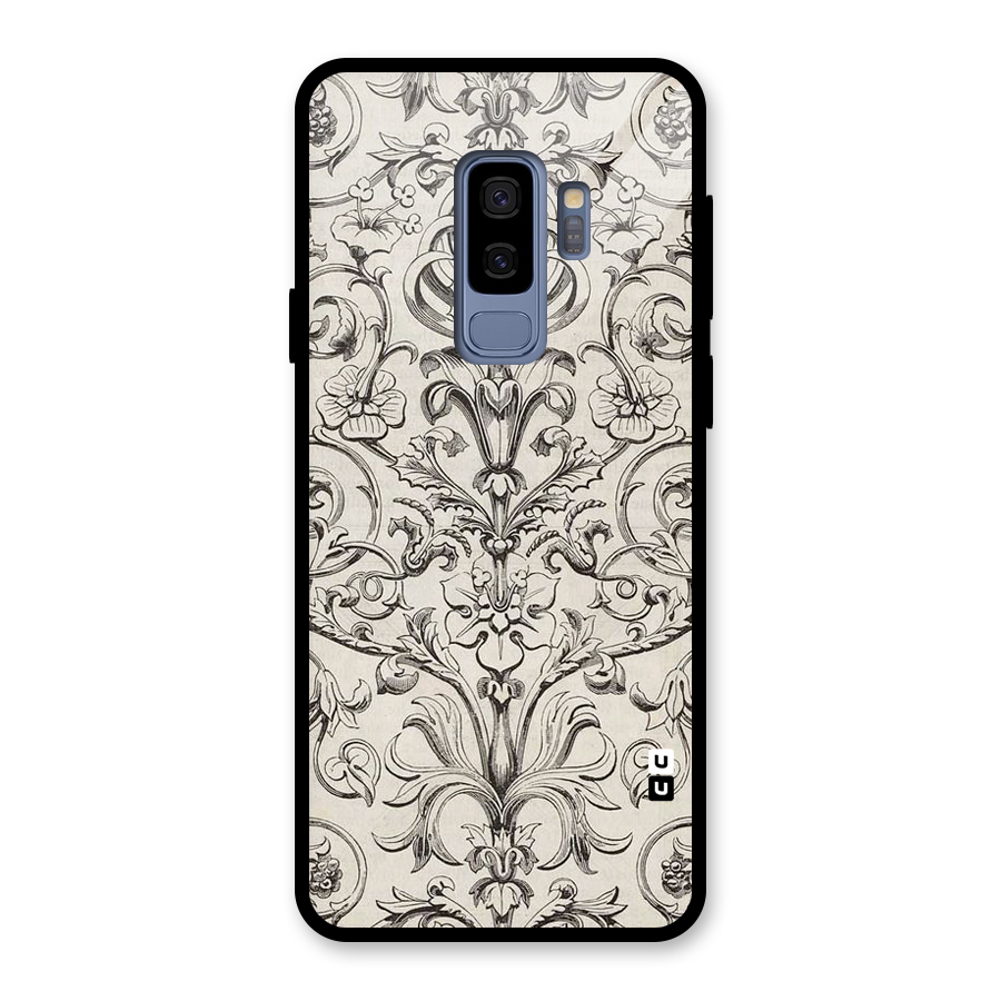 Pleasing Artsy Design Glass Back Case for Galaxy S9 Plus