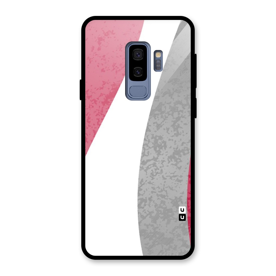 Pretty Flow Design Glass Back Case for Galaxy S9 Plus