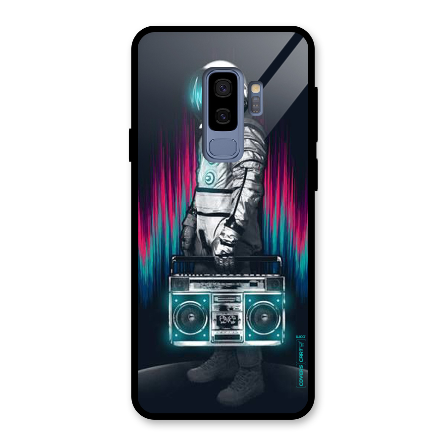 Radio Man Glass Back Case for Galaxy S9 Plus