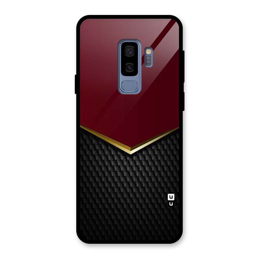 Rich Design Glass Back Case for Galaxy S9 Plus