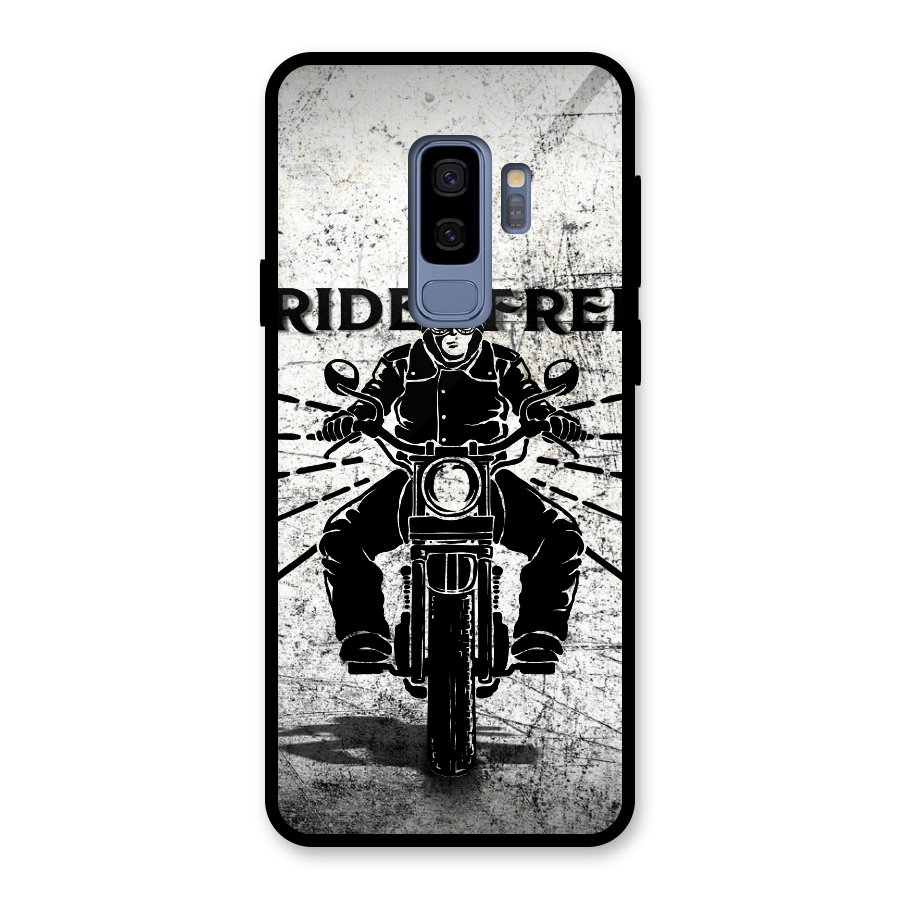 Ride Free Glass Back Case for Galaxy S9 Plus