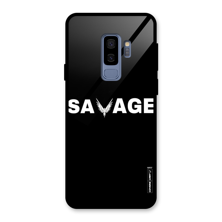 Savage Glass Back Case for Galaxy S9 Plus