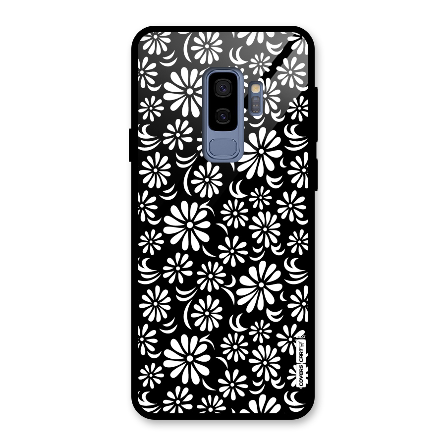 Sea Shell Abstract Art Glass Back Case for Galaxy S9 Plus