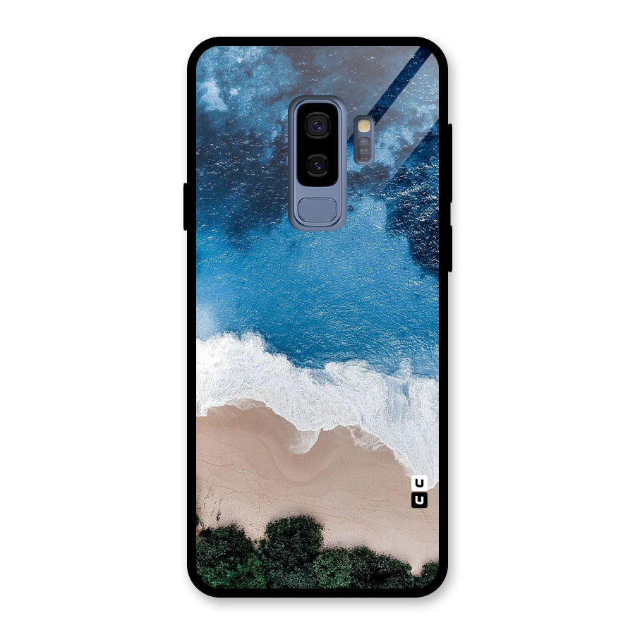 Seaside Glass Back Case for Galaxy S9 Plus