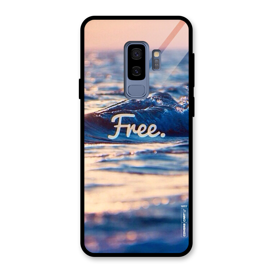 Set Yourself Free Glass Back Case for Galaxy S9 Plus