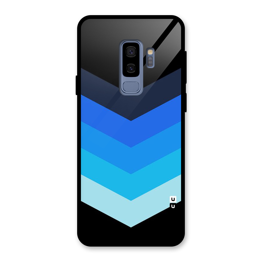 Shades Colors Glass Back Case for Galaxy S9 Plus