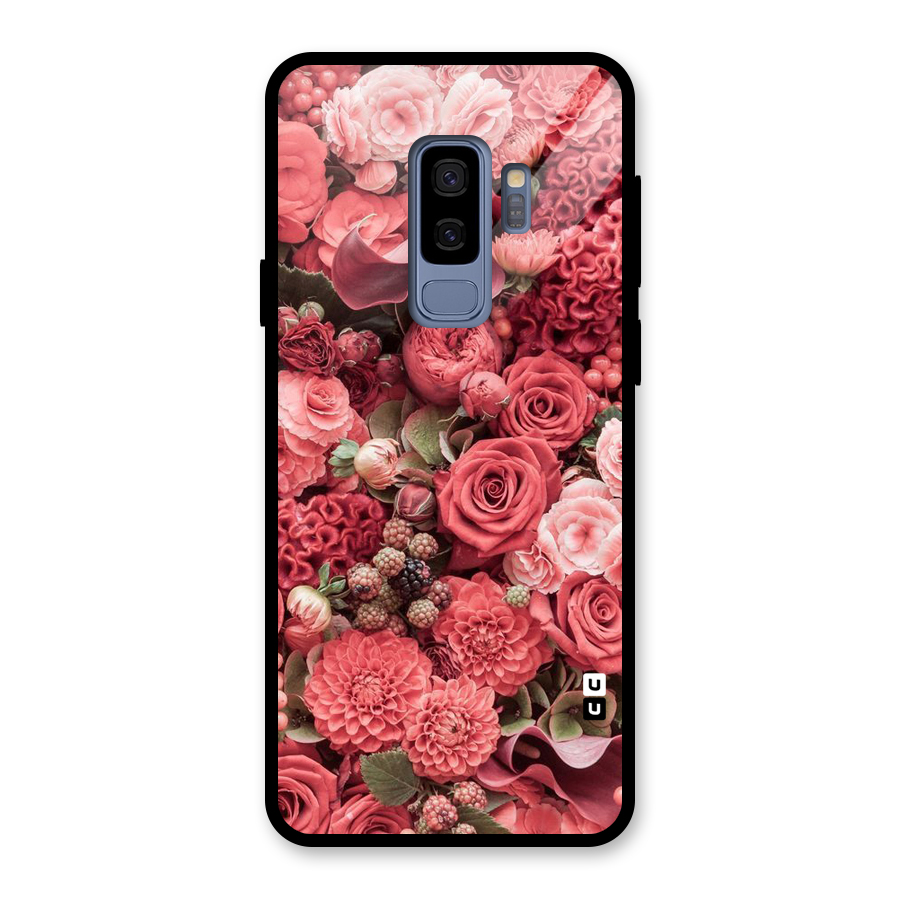 Shades Of Peach Glass Back Case for Galaxy S9 Plus