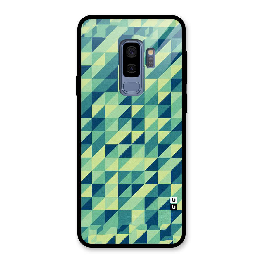 Shady Green Glass Back Case for Galaxy S9 Plus