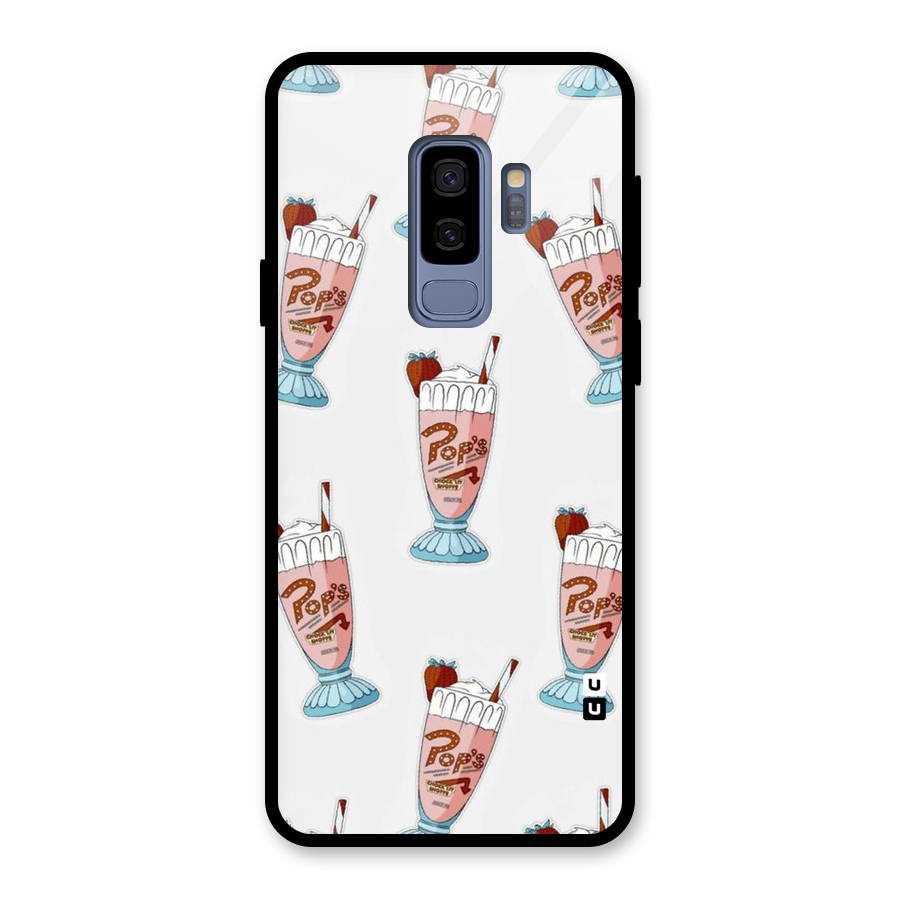 Shake Design Glass Back Case for Galaxy S9 Plus
