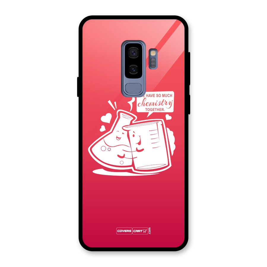 So Much Chemistry Glass Back Case for Galaxy S9 Plus