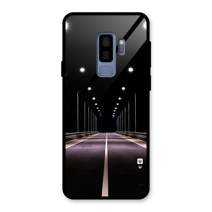 Street Light Glass Back Case for Galaxy S9 Plus