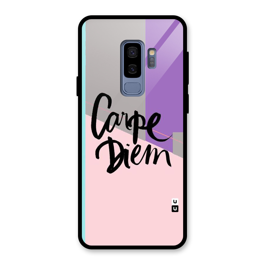 Stripes Black Diem Glass Back Case for Galaxy S9 Plus