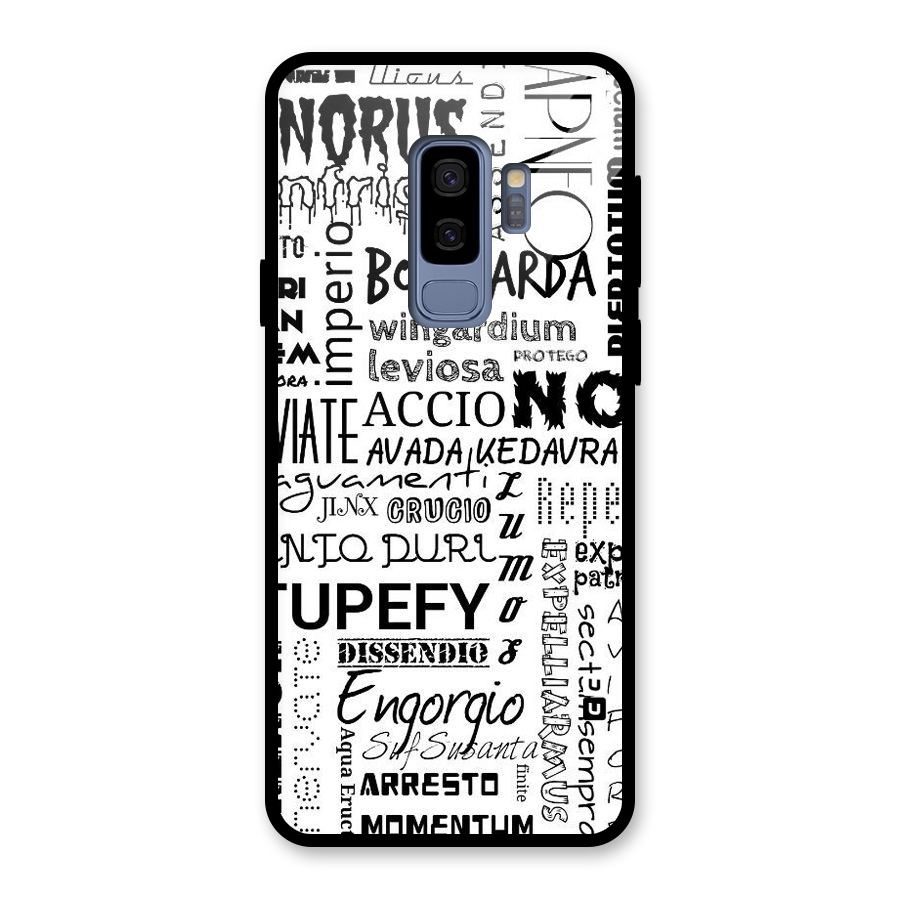 Stupefy Glass Back Case for Galaxy S9 Plus