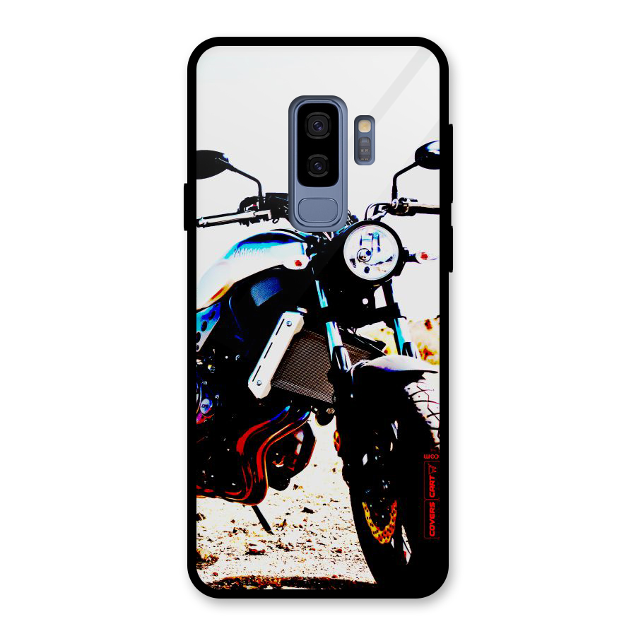 Stylish Ride Extreme Glass Back Case for Galaxy S9 Plus