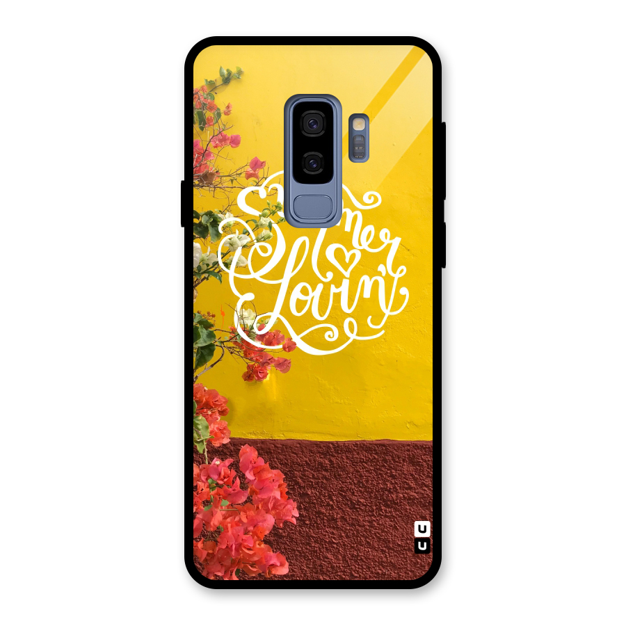 Summer Lovin Glass Back Case for Galaxy S9 Plus