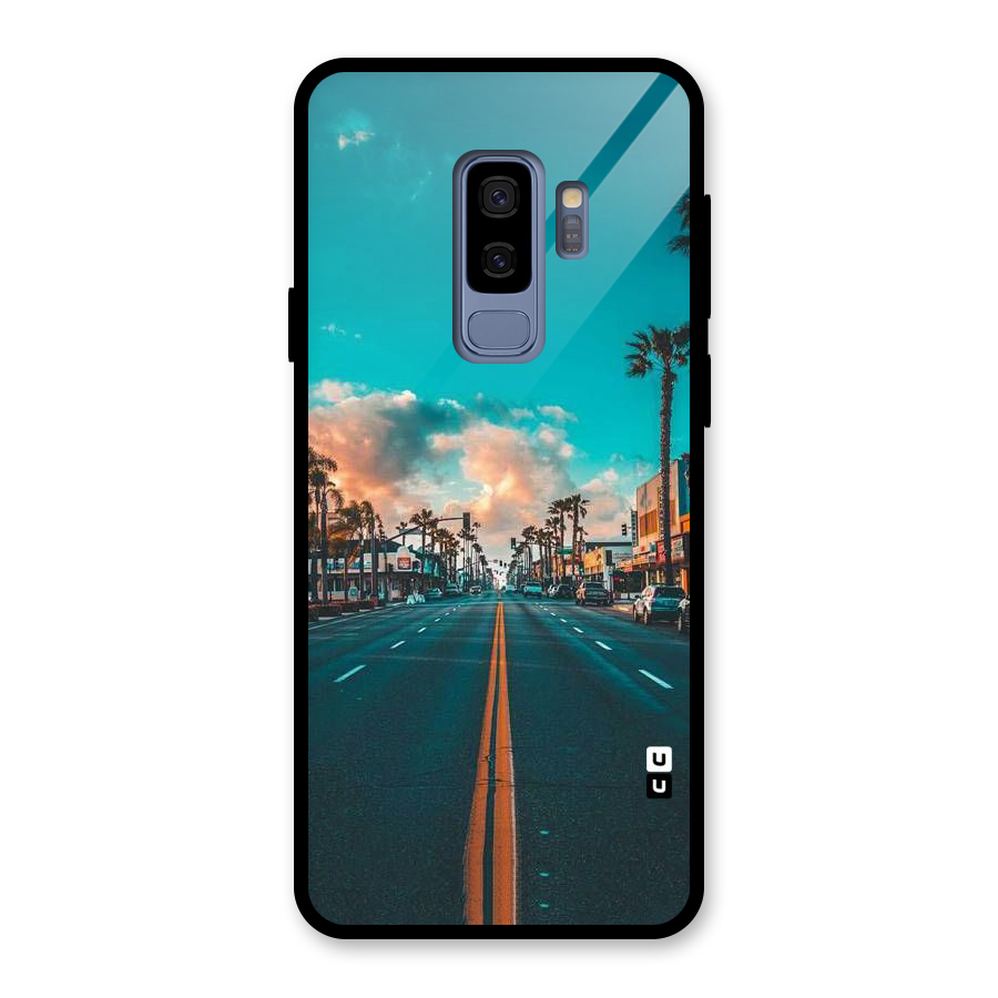 Sundown Road Glass Back Case for Galaxy S9 Plus