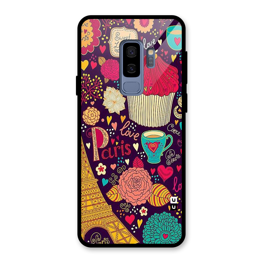 Sweet Love Glass Back Case for Galaxy S9 Plus