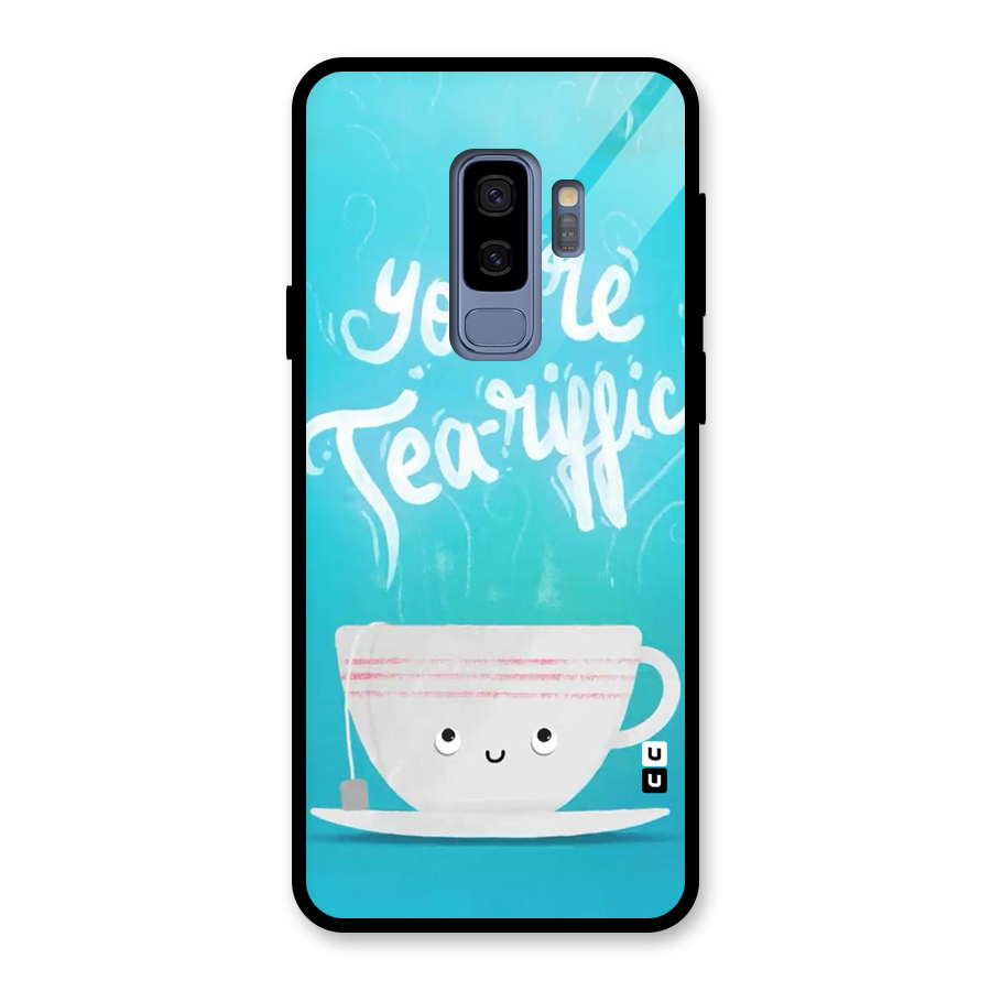 Tea-rific Glass Back Case for Galaxy S9 Plus