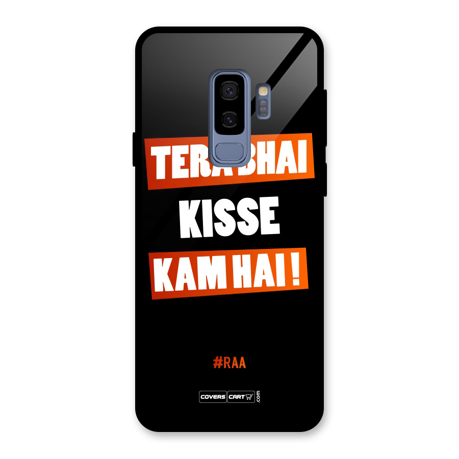 Tera Bhai Raftaar Glass Back Case for Galaxy S9 Plus