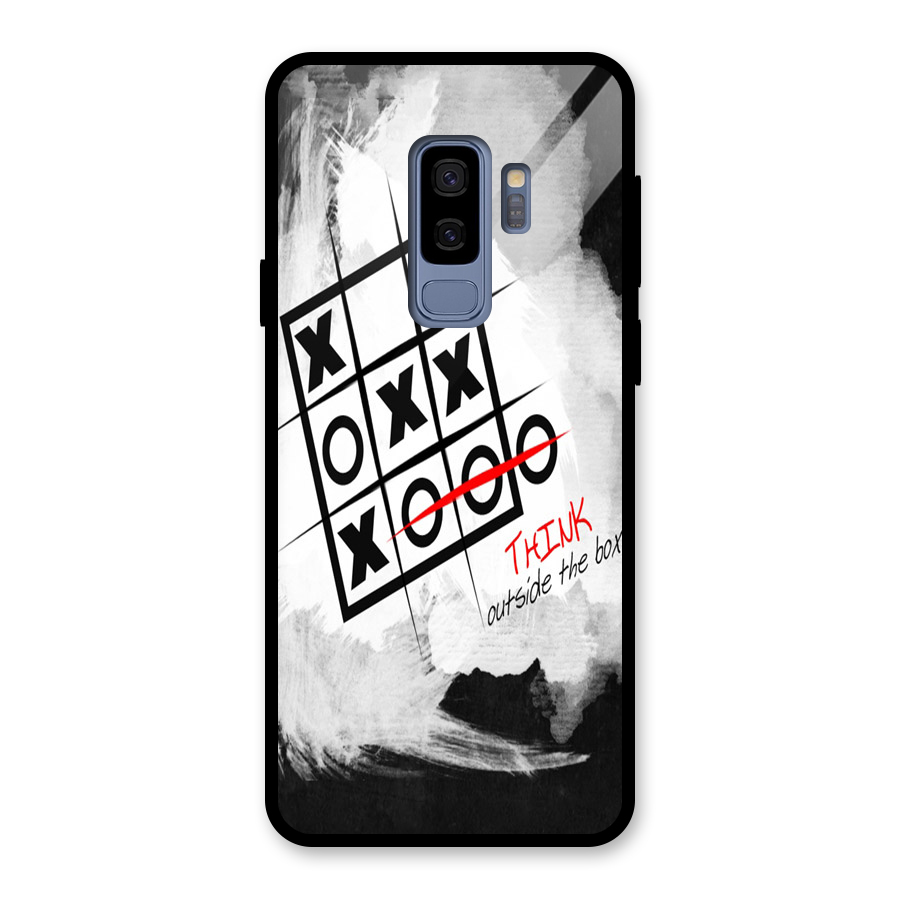 Think Box Glass Back Case for Galaxy S9 Plus