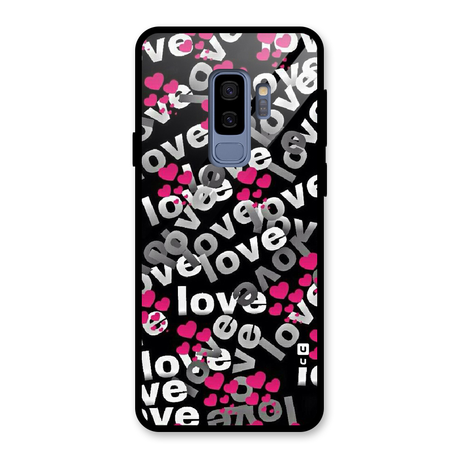 Too Much Love Glass Back Case for Galaxy S9 Plus