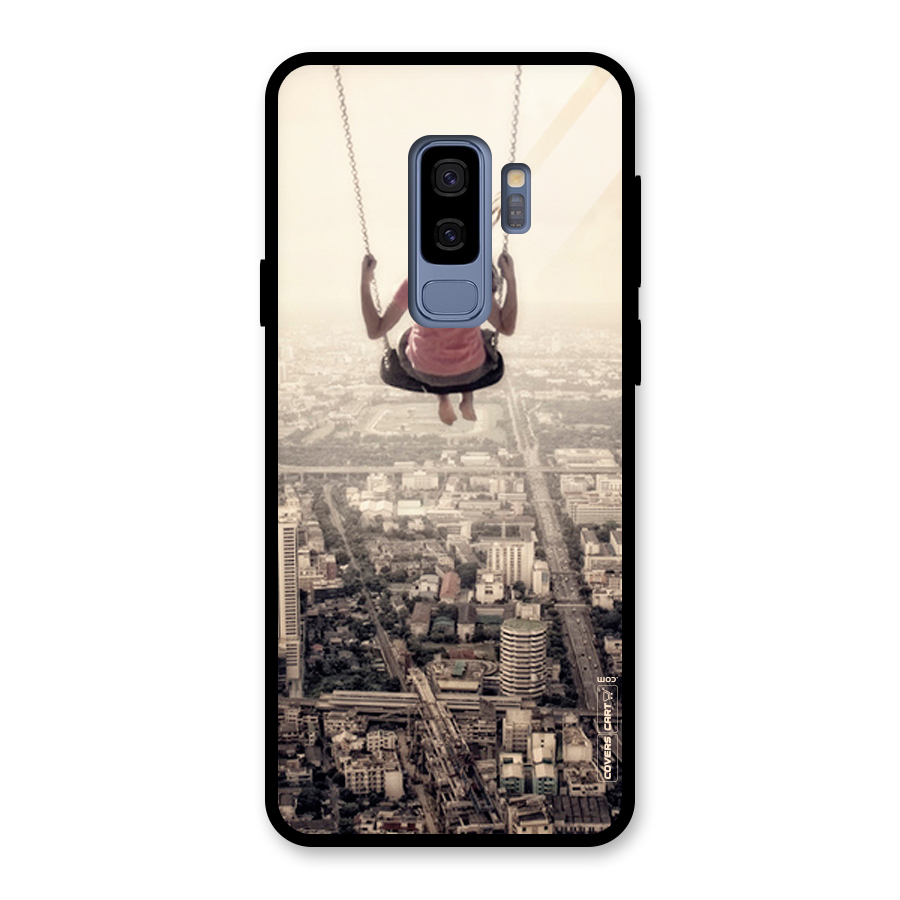 Top Of The World Glass Back Case for Galaxy S9 Plus
