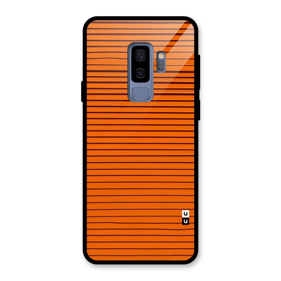 Trippy Stripes Glass Back Case for Galaxy S9 Plus