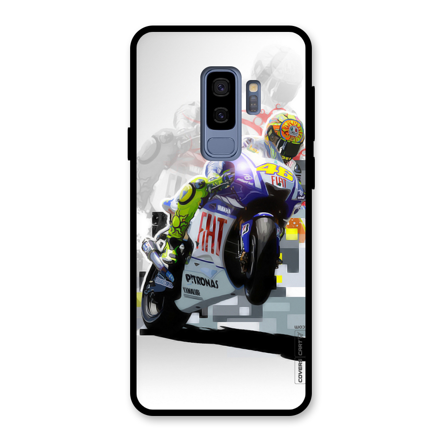 Valentino Rossi Glass Back Case for Galaxy S9 Plus