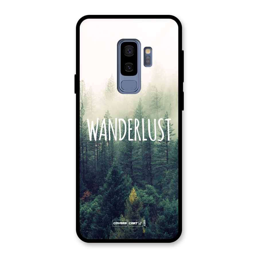 Wanderlust Glass Back Case for Galaxy S9 Plus