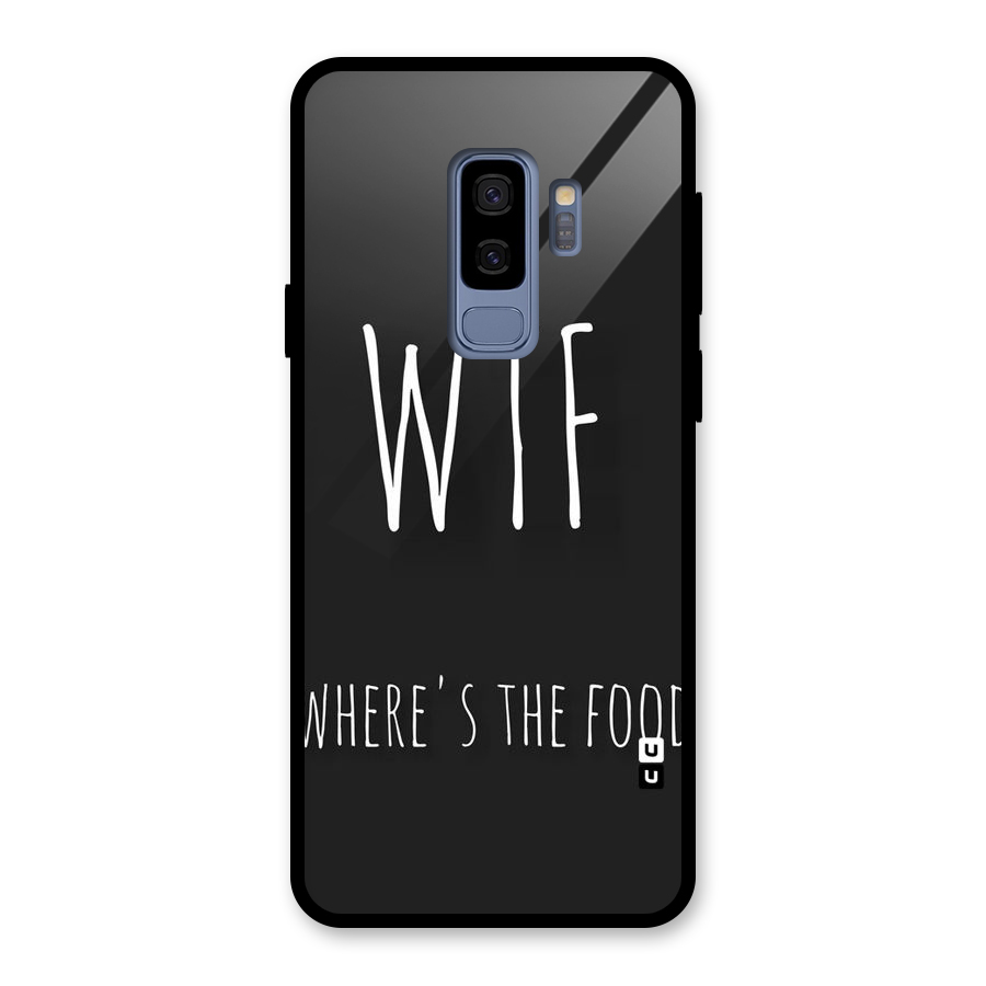 Where The Food Glass Back Case for Galaxy S9 Plus