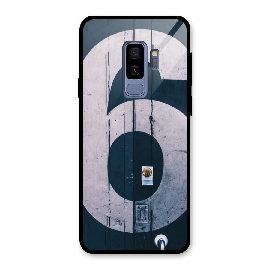 Wooden Six Glass Back Case for Galaxy S9 Plus