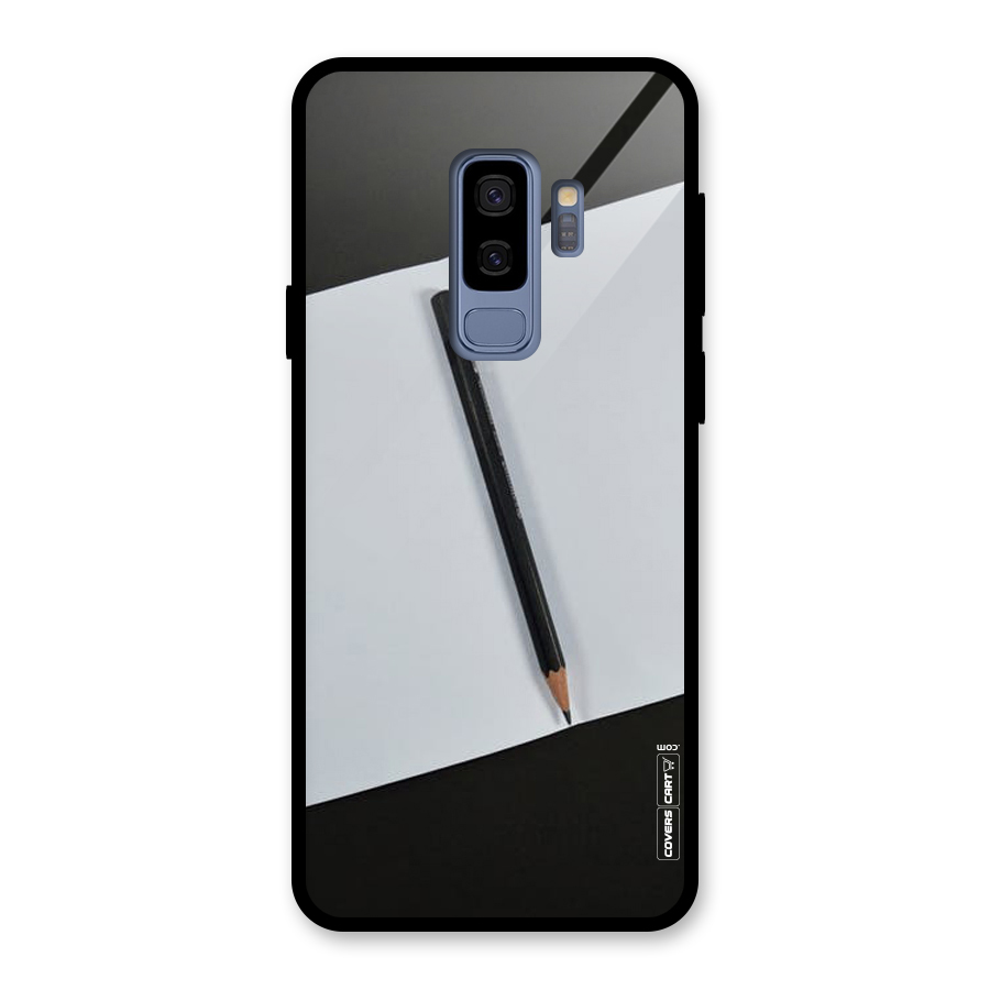 Write Your Thoughts Glass Back Case for Galaxy S9 Plus