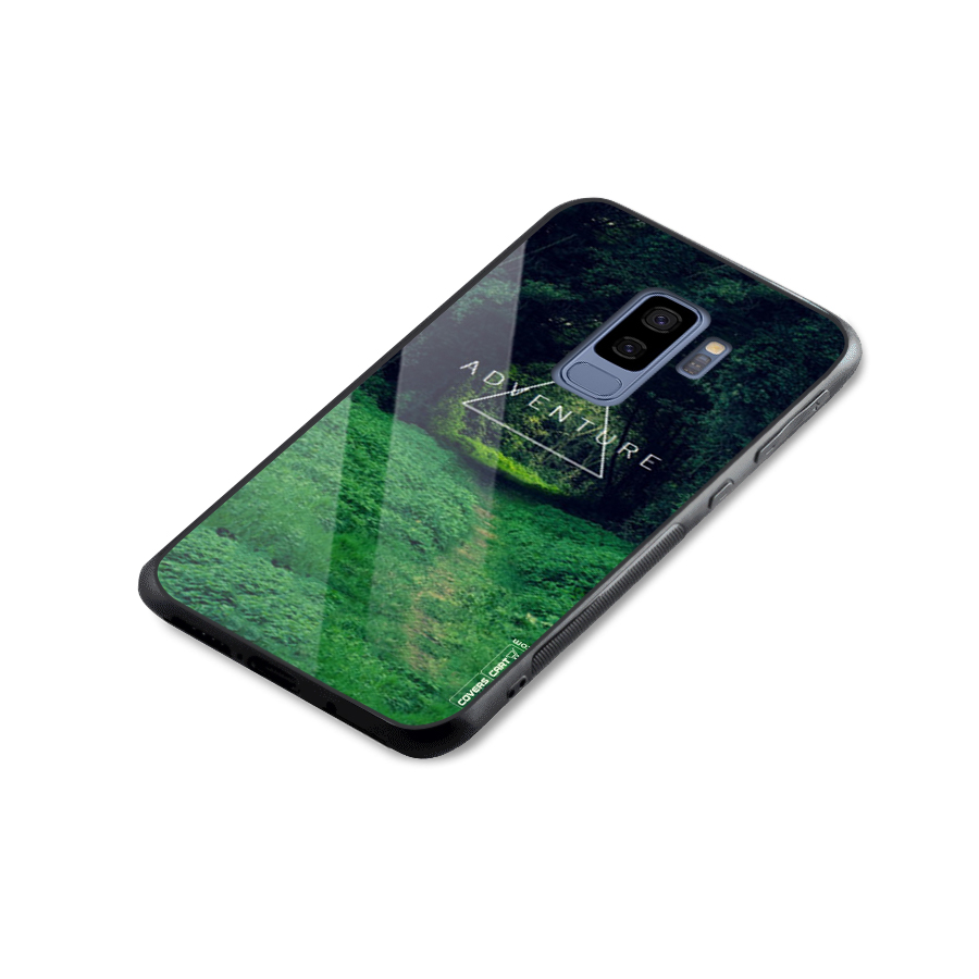 Adventure Take Glass Back Case for Galaxy S9 Plus
