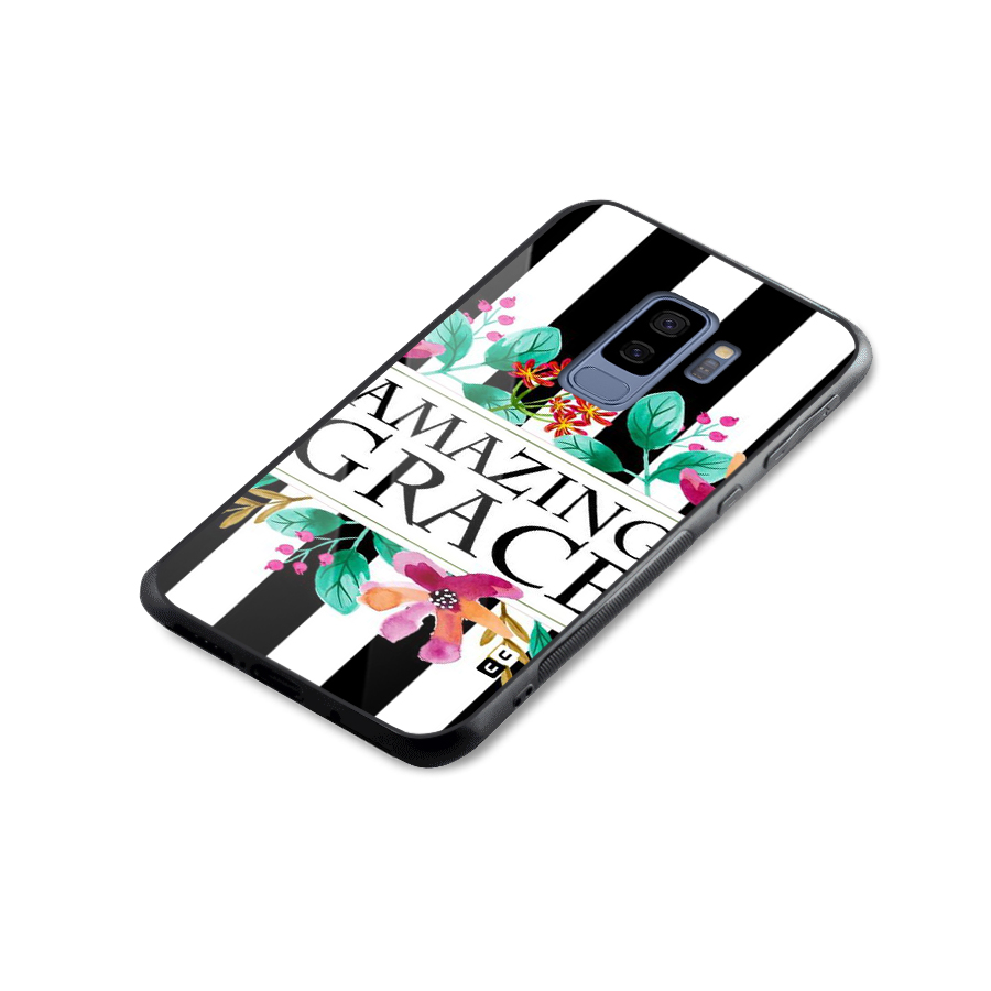 Amazing Grace Glass Back Case for Galaxy S9 Plus