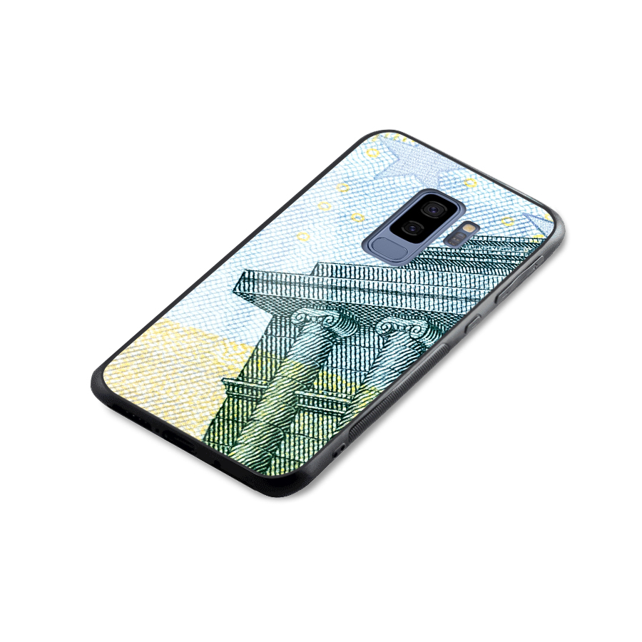 Baroque and Rococo style Glass Back Case for Galaxy S9 Plus
