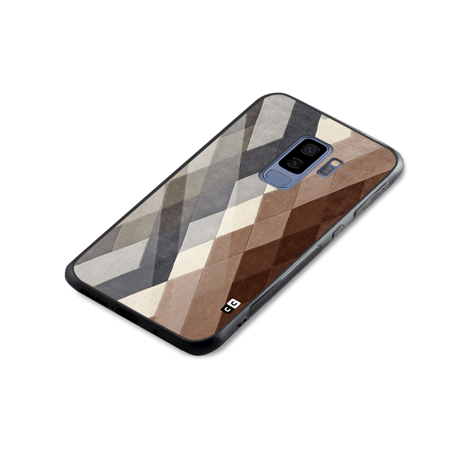 Beautiful Shades Of Diamonds Glass Back Case for Galaxy S9 Plus