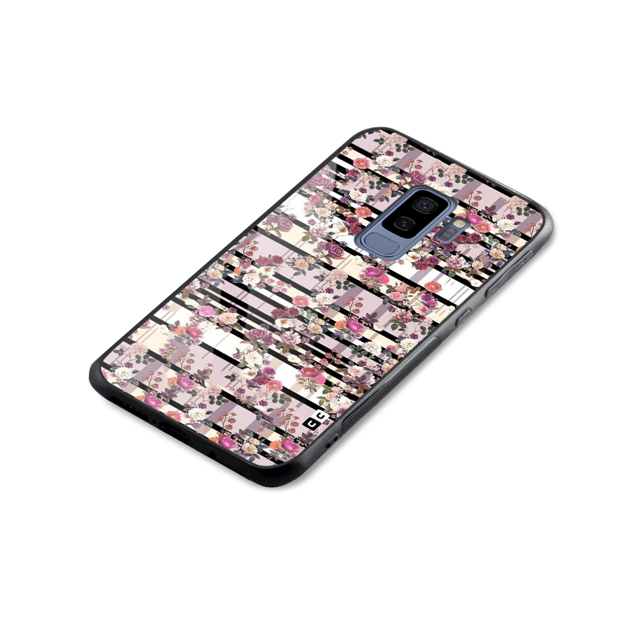 Beauty In Floral Glass Back Case for Galaxy S9 Plus