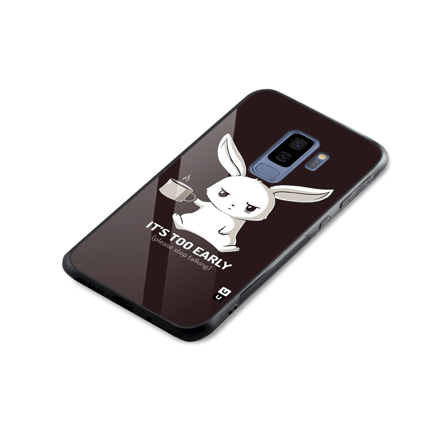 Bunny Early Glass Back Case for Galaxy S9 Plus