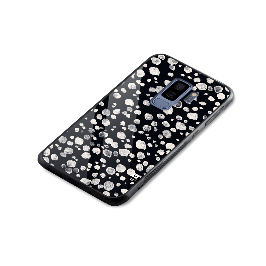 Classic Rocks Pattern Glass Back Case for Galaxy S9 Plus
