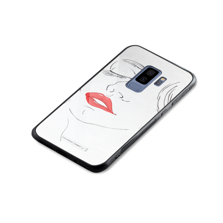 Classy Girl Glass Back Case for Galaxy S9 Plus