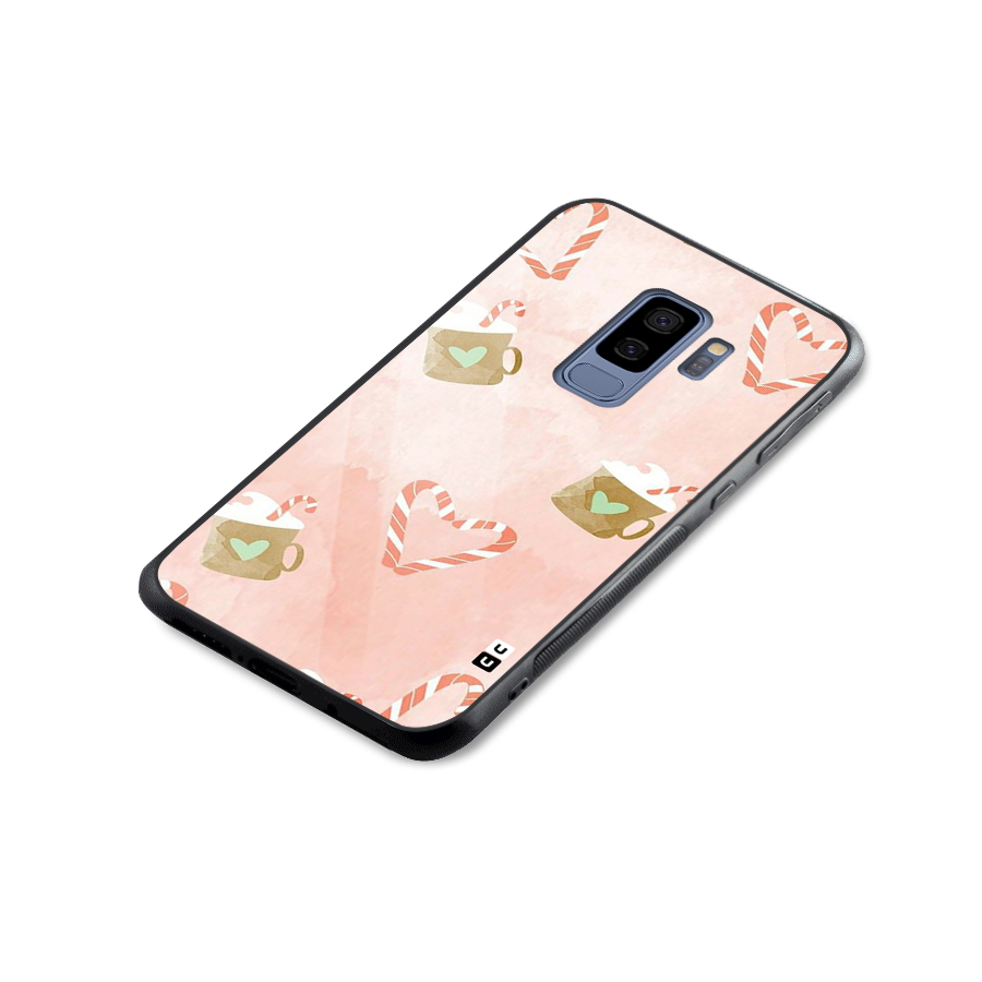 Coffee And Candies Glass Back Case for Galaxy S9 Plus