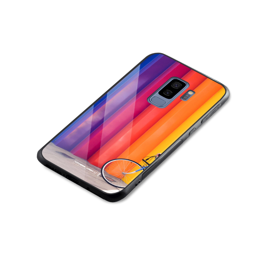 Colorful Walls Glass Back Case for Galaxy S9 Plus