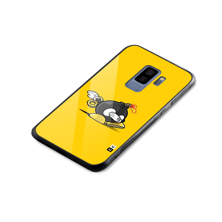 Dab Bomb Glass Back Case for Galaxy S9 Plus