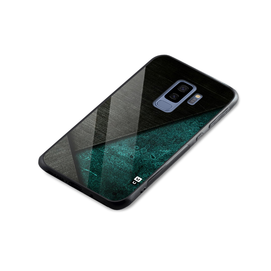 Dark Olive Green Glass Back Case for Galaxy S9 Plus