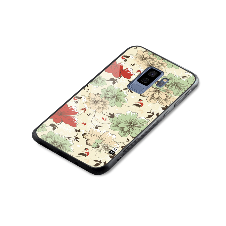 Decent Design Glass Back Case for Galaxy S9 Plus