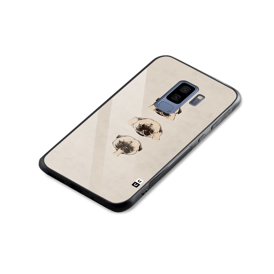 Doggo Moods Glass Back Case for Galaxy S9 Plus